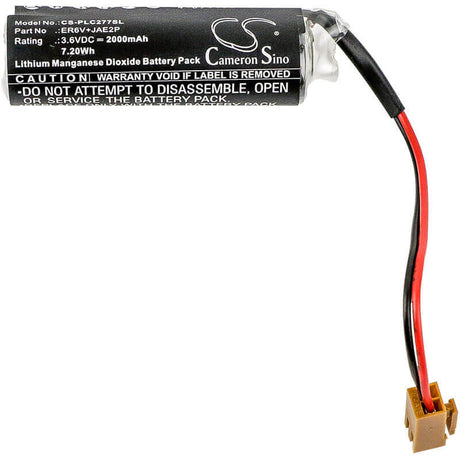 PLC Battery for Toshiba, Jae2p 3.6v, 2000mah - 7.20wh PLC Cameron Sino Technology Limited