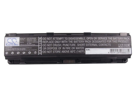 Battery For Toshiba Satellite C800, Satellite C800d, Satellite C805 10.8v, 4400mah - 47.52wh Notebook, Laptop Cameron Sino Technology Limited   