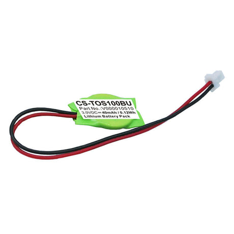 3.0V, Lithium, 40mAh, CMOS / BackUp battery fits Toshiba, V000010510, Tecra S1, Tecra S1 PT831L-2T91L, 0.12Wh CMOS / BackUp Cameron Sino Technology Limited
