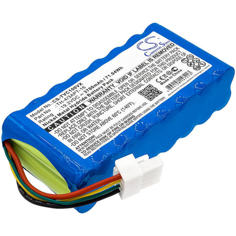 19.2V, Ni-MH, 3700mAh, Vacuum battery fits Toshiba, Vc-j1x, 71.04Wh Vacuum Cameron Sino Technology Limited