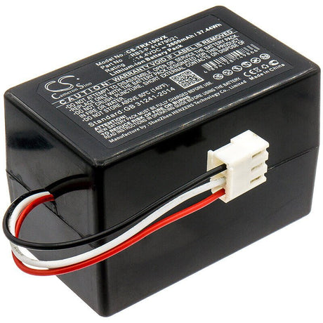 14.4V, Li-ion, 2600mAh, Vacuum battery fits Toshiba, Vc-rcx1, Vc-rv1, Vc-rv2, 37.44Wh Vacuum Cameron Sino Technology Limited
