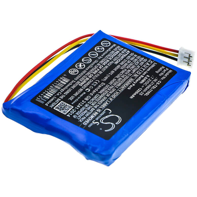 7.2V, Li-ion, 1200mAh, Equipment battery fits Tosight, Nl374964h-2s, TSEL-110, Tsel-2000, 8.64Wh Equipment, Survey, Test Cameron Sino Technology Limited