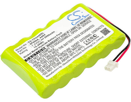 7.2V, Ni-MH, 2000mAh, Equipment battery fits Tpi, 6p600a, 440, 440 1mhz Single Channel Oscill, 14.4Wh Equipment, Survey, Test Cameron Sino Technology Limited
