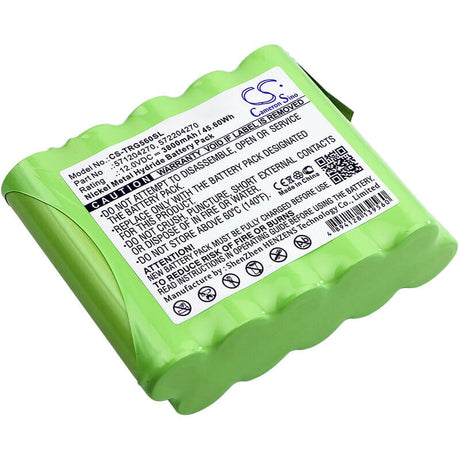 12.0V, Ni-MH, 3800mAh, Equipment battery fits Trimble, 571204270, Focus 10, Geodimeter 5600, 45.6Wh Equipment, Survey, Test Cameron Sino Technology Limited