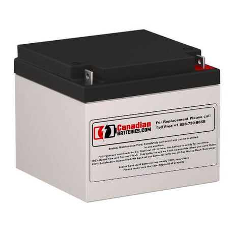Battery For Tripp Lite Aps400 UPS, 1 X 12v, 26ah - 312wh UPS Batteries CB Range