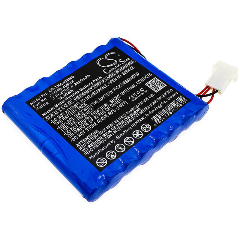 19.2V, Ni-MH, 2000mAh, Medical battery fits Trismed, 16hr-406nh, Cardipia 400, Cardipia 400h, 38.40Wh Medical Cameron Sino Technology Limited (Medical)