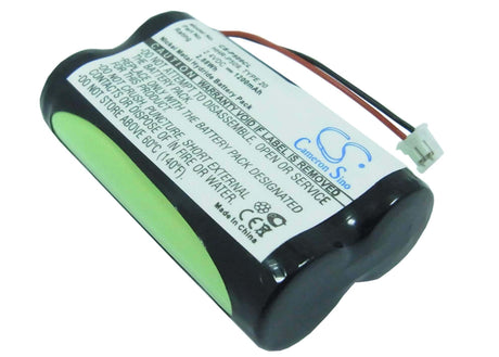 Cordless Phone Battery For Panasonic HHR-P509, HHR-P509A, HHR-15F2G3, 2.4v, 1200mah - 2.88wh Cordless Phone Cameron Sino Technology Limited (Cordless Phone)
