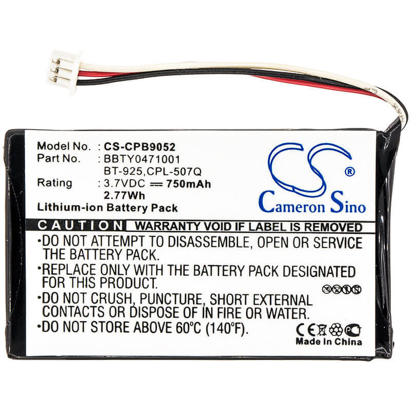 3.7V, Li-ion, 750mAh, Cordless Phone battery fits Uniden, Bbty0471001, Tru-c46, Tru-c56, 2.775Wh Cordless Phone Cameron Sino Technology Limited (Cordless Phone)