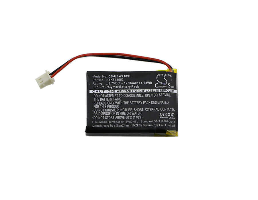 Babyphone Battery For Uniden, Ubw2101c Camera, Ubwc21 3.7v, 1250mah - 4.63wh BabyPhone Cameron Sino Technology Limited   