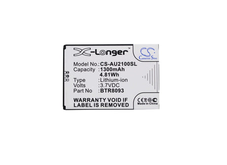 3.7V, Li-ion, 1300mAh, SmartPhone battery fits Utstarcom, Btr8093, Adr-2100, Adr2100mvo, 4.81Wh Mobile, SmartPhone Cameron Sino Technology Limited (Suspended)