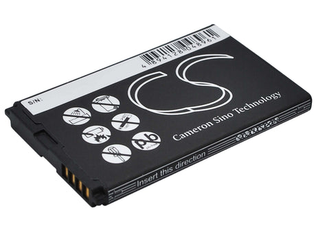 3.7V, Li-ion, 700mAh, SmartPhone battery fits Utstarcom, Verizon, Pbr-8010, Cdm-8010, 2.59Wh Mobile, SmartPhone Cameron Sino Technology Limited (Smartphone)