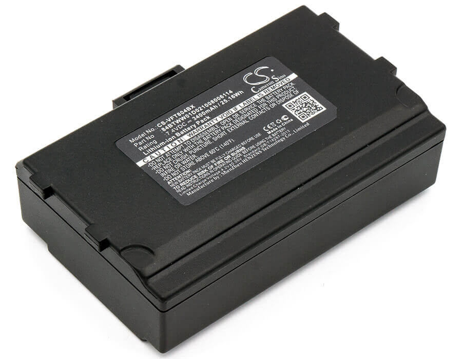 7.4V, Li-ion, 3400mAh, Payment Terminal battery fits Verifone, 84btww01d021008006114, Nurit 8040, Nurit 8400, 25.16Wh Payment Terminal Cameron Sino Technology Limited