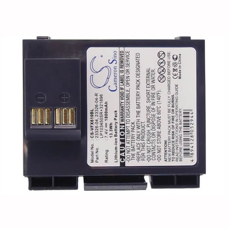 7.4V, Li-ion, 1800mAh, Payment Terminal battery fits Verifone, 23326-04, Vx510, Vx610, 13.32Wh Payment Terminal Cameron Sino Technology Limited (Suspended)
