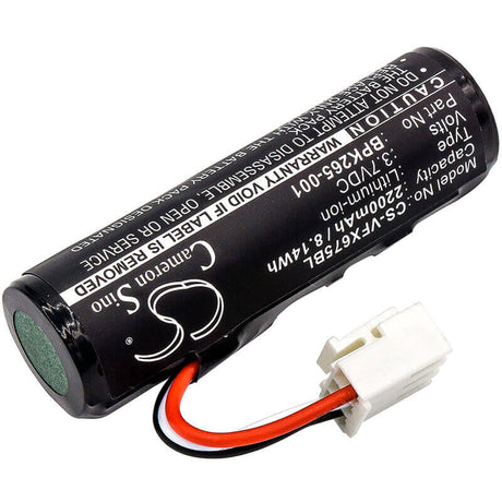 3.7V, Li-ion, 2200mAh, Payment Terminal battery fits Verifone, Aisino, Is803, V71, 8.14Wh Payment Terminal Cameron Sino Technology Limited