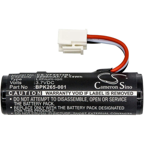 3.7V, Li-ion, 2200mAh, Payment Terminal battery fits Verifone, Aisino, Is803, V71, 8.14Wh Payment Terminal Cameron Sino Technology Limited