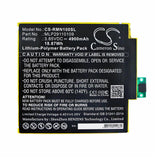 3.85V, Li-Polymer, 4900mAh, Tablet battery fits Verizon, Mlp29110109, Ellipsis 8 Hd, Qtasun1, 18.87Wh Tablet Cameron Sino Technology Limited