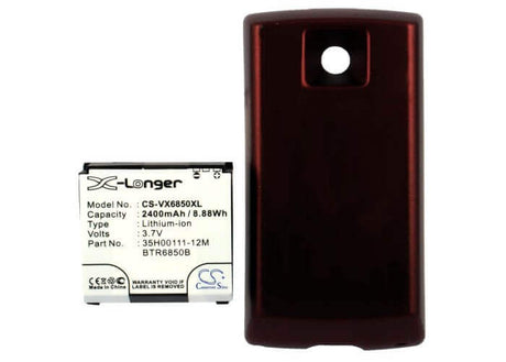 Battery For Verizon Xv6850 3.7v, 2400mah - 8.88wh Batteries for Electronics Cameron Sino Technology Limited (Suspended)   