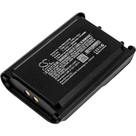 7.4V, Li-ion, 2600mAh, Two-Way Radio battery fits Yaesu, Vertex, Fnb-v131li, Vx-230, Vx-231, 19.24Wh Two-Way Radio Cameron Sino Technology Limited