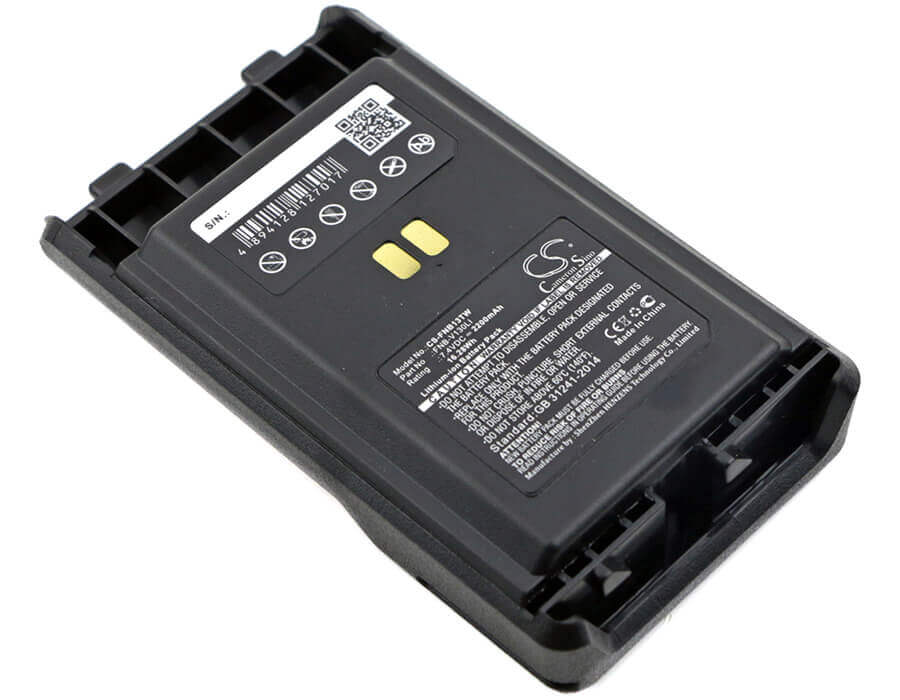 7.4V, Li-ion, 2200mAh, Two-Way Radio battery fits Yaesu, Vertex, Fnb-v130li, Vx-351, Vx-354, 16.28Wh Two-Way Radio Cameron Sino Technology Limited