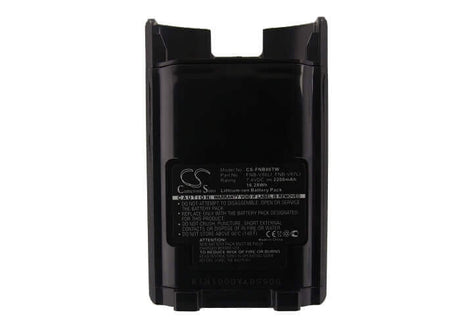 7.4V, Li-ion, 2200mAh, Two-Way Radio battery fits Vertex, Yaesu, Fnb-v86, Vx-600, Vx-820, 16.28Wh Two-Way Radio Cameron Sino Technology Limited