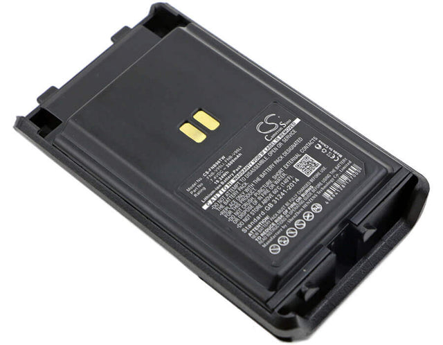 7.4V, Li-ion, 2600mAh, Two-Way Radio battery fits Yaesu, Vertex, Fnb-v95li, Vx350, Vx-350, 19.24Wh Two-Way Radio Cameron Sino Technology Limited