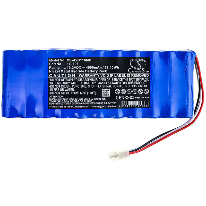 13.2V, Ni-MH, 4500mAh, Medical battery fits Viasys Healthcare, 110707, Ventilator Fabian, 59.40Wh Medical Cameron Sino Technology Limited (Medical)
