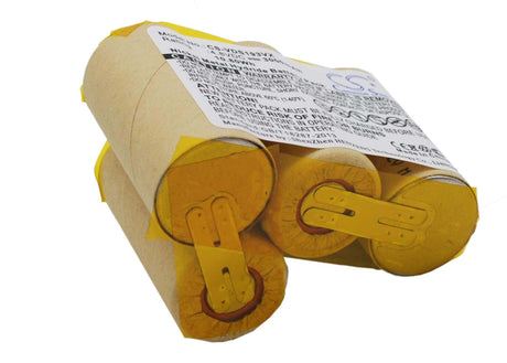 4.8V, Ni-MH, 3000mAh, Vacuum battery fits Vileda, As-193e9a, S01, 14.4Wh Vacuum Cameron Sino Technology Limited