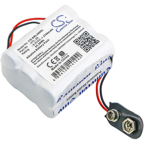 9.0V, Alkaline, 2700mAh, Door Lock battery fits Vingcard, Dl-26, 12, 1200, 24.3Wh Door Lock Cameron Sino Technology Limited