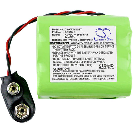 Ni-MH, Alarm Battery For Visonic, Powermax 7.2v, 2000mah - 14.40wh Alarm System Cameron Sino Technology Limited   