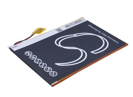 3.7V, Li-Polymer, 3300mAh, Tablet battery fits Visual Land, Pl2784120, Me-9q, Prestige Elite 9q 9", 12.21Wh Tablet Cameron Sino Technology Limited