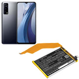 3.87V, Li-Polymer, 4300mAh, SmartPhone battery fits Vivo, B-q1, Iqoo Z3, V2073a, 16.64Wh Mobile, SmartPhone Cameron Sino Technology Limited (Smartphone)