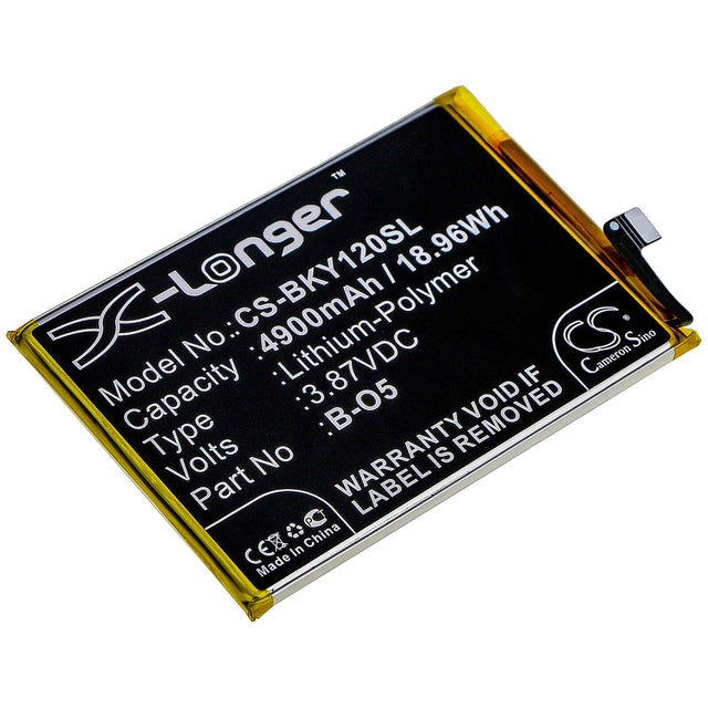 3.87V, Li-Polymer, 4900mAh, SmartPhone battery fits Vivo, B-o5, Pd1901, Y12, 18.96Wh Mobile, SmartPhone Cameron Sino Technology Limited (Smartphone)