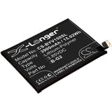3.85V, Li-Polymer, 3900mAh, SmartPhone battery fits Vivo, B-g2, V15, V1831, 15.02Wh Mobile, SmartPhone Cameron Sino Technology Limited (Smartphone)