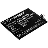 3.85V, Li-Polymer, 3400mAh, SmartPhone battery fits Vivo, B-f1, V1816, V1816a, 13.09Wh Mobile, SmartPhone Cameron Sino Technology Limited (Smartphone)