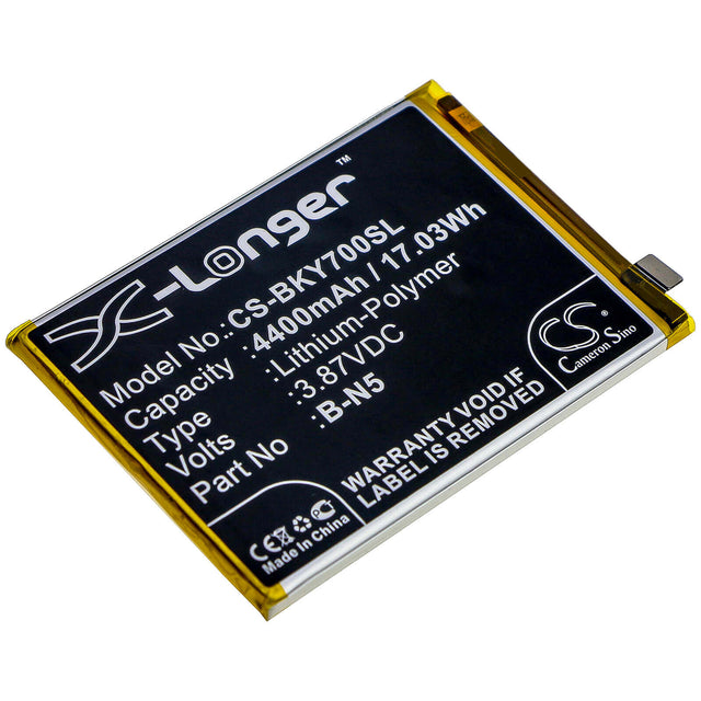 3.87V, Li-Polymer, 4400mAh, SmartPhone battery fits Vivo, B-n5, V2002, V2002a, 17.03Wh Mobile, SmartPhone Cameron Sino Technology Limited (Smartphone)