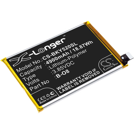 3.85V, Li-Polymer, 4900mAh, SmartPhone battery fits Vivo, B-o8, Y52s, 18.87Wh Mobile, SmartPhone Cameron Sino Technology Limited (Smartphone)