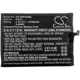 3.85V, Li-Polymer, 2100mAh, SmartPhone battery fits Vodafone, 88909, 88909, Vfd 525, 8.09Wh Mobile, SmartPhone Cameron Sino Technology Limited (Smartphone)