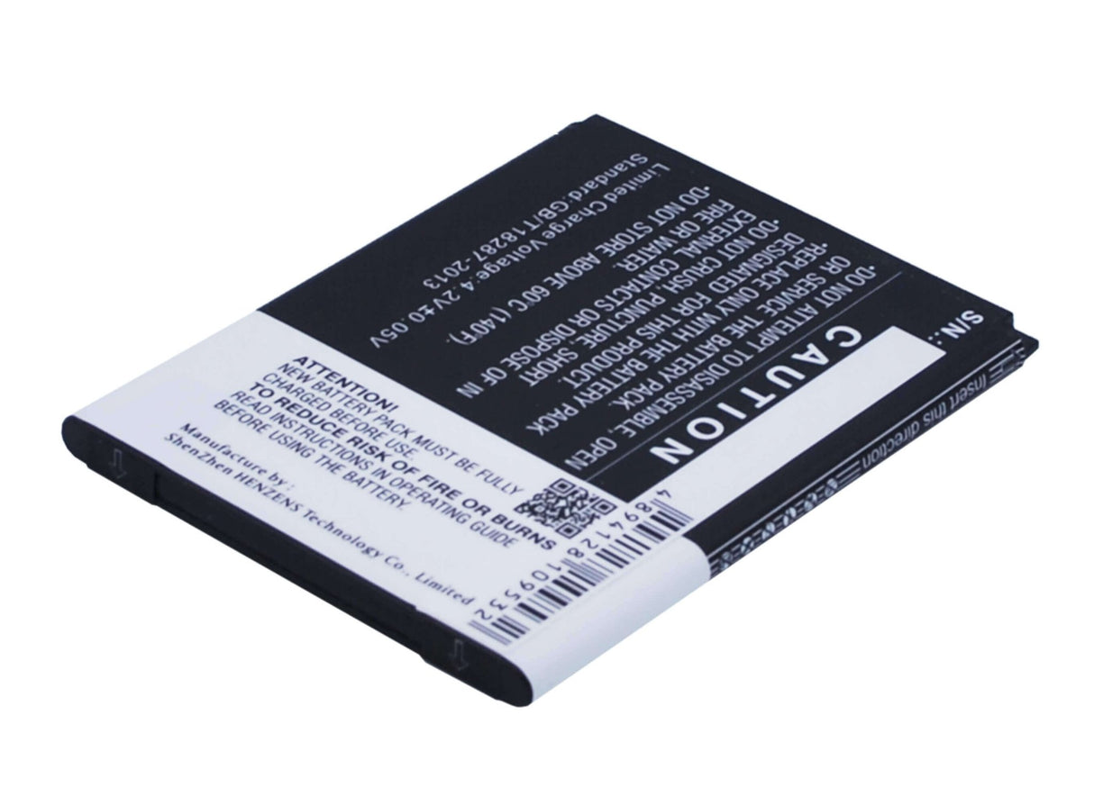 3.7V, Li-ion, 1400mAh, SmartPhone battery fits Vodafone, Tli014a2, 785 Tipo, Smart 4 Mini, 5.18Wh Mobile, SmartPhone Cameron Sino Technology Limited (Smartphone)