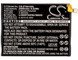 3.85V, Li-Polymer, 2500mAh, SmartPhone battery fits Orange, Vodafone, Zte, Li3925t44p8h786035, Neva 80, Neva 80 Lte, 9.63Wh Mobile, SmartPhone Cameron Sino Technology Limited (Smartphone)