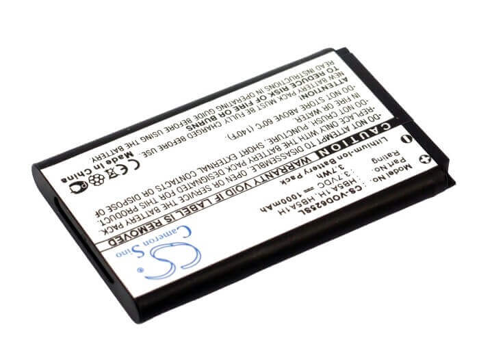 3.7V, Li-ion, 1000mAh, SmartPhone battery fits Vodafone, Hb5a 1h, V625, Vf625, 3.7Wh Mobile, SmartPhone Cameron Sino Technology Limited (Smartphone)