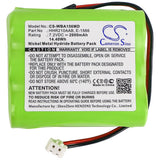 7.2V, Ni-MH, 2000mAh, Medical battery fits Weighing, 88889009, Baby Baby One Wunder, Bedscale Baby One Abilanx, 14.40Wh Medical Cameron Sino Technology Limited (Medical)