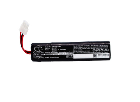 12.0V, Li-MnO2, 3000mAh, Medical battery fits Grason Stadler, Schiller America, Mrl, Medical Research, Welch-allyn, 1852, Aed 10 Jump Start, 36.00Wh Medical Cameron Sino Technology Limited (Medical)