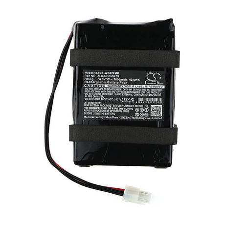 6.0V, Sealed Lead Acid, 7000mAh, Medical battery fits Welch-allyn, Lc-rb066r5p, Atlas 622no, Atlas 622np, 42.00Wh Medical Cameron Sino Technology Limited (Medical)