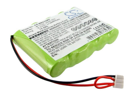 6.0V, Ni-MH, 2000mAh, Medical battery fits Welch-allyn, 4500-505, Lxi Spot Check Printer, Lxi Vital Signs Printer, 12.00Wh Medical Cameron Sino Technology Limited (Medical)