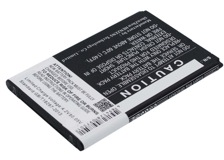 3.7V, Li-ion, 1400mAh, SmartPhone battery fits Wiko, Cink+, Cink, Cink+, 5.18Wh Mobile, SmartPhone Cameron Sino Technology Limited (Smartphone)