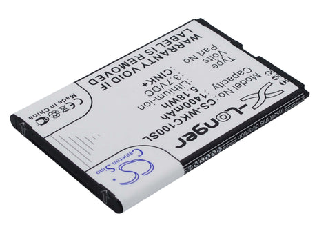 3.7V, Li-ion, 1400mAh, SmartPhone battery fits Wiko, Cink+, Cink, Cink+, 5.18Wh Mobile, SmartPhone Cameron Sino Technology Limited (Smartphone)