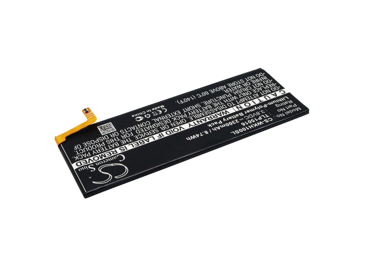 3.8V, Li-Polymer, 2300mAh, SmartPhone battery fits Wiko, S104-q06000-000, Highway Star, Highway Star 4g, 8.74Wh Mobile, SmartPhone Cameron Sino Technology Limited (Smartphone)