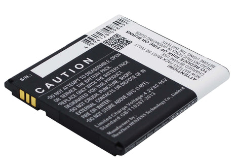 3.7V, Li-ion, 1800mAh, SmartPhone battery fits Wiko, Kite, Kite, 6.66Wh Mobile, SmartPhone Cameron Sino Technology Limited (Suspended)