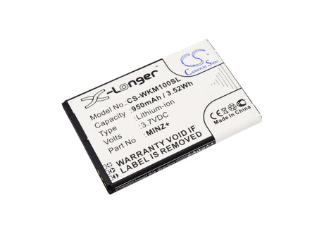 Battery For Wiko Minz, Minz+, M066win 3.7v, 950mah - 3.52wh Batteries for Electronics Cameron Sino Technology Limited (Suspended)   