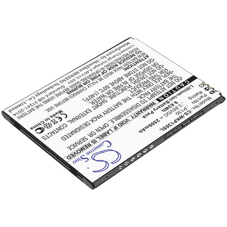 3.85V, Li-ion, 2500mAh, SmartPhone battery fits Wiko, P130, P130, View Go, 9.63Wh Mobile, SmartPhone Cameron Sino Technology Limited (Smartphone)